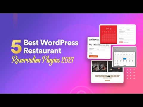 5 Best WordPress Restaurant Reservation Plugins in 2021
