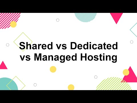 WordPress Hosting Options: Shared vs Dedicated vs Managed Hosting
