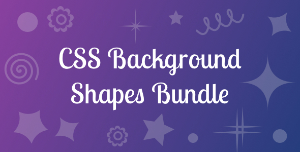 CSS Background Shapes Bundle