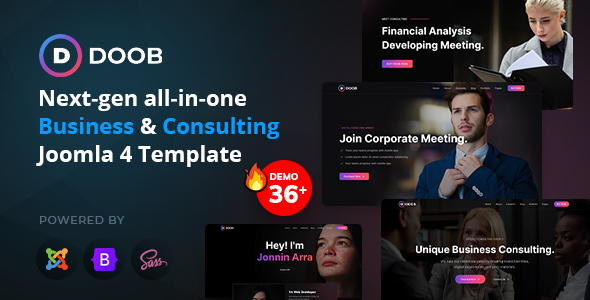 Doob – Business & Consulting Joomla 4 Template